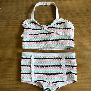 Janie and jack 2 piece 3T bikini/bathing suit. Good condition